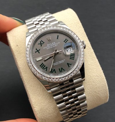 Rolex Datejust 36 126284rbr Wimbledon Jubilee