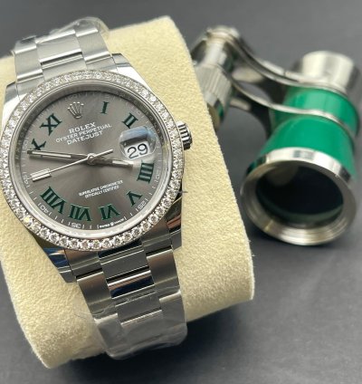 Rolex Datejust 36 126284rbr Wimbledon Oyster