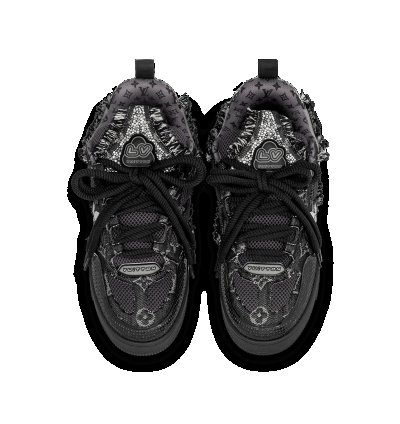 Louis Vuitton Fw 2022 Swarovski Crystals Skate Sneakers