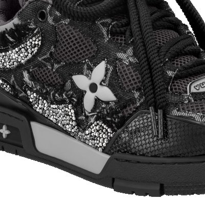Louis Vuitton Fw 2022 Swarovski Crystals Skate Sneakers