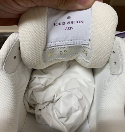 Louis Vuitton Fw21 Strap Trainer Purple Eggshell Lv8 5