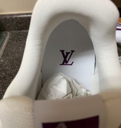 Louis Vuitton Fw21 Strap Trainer Purple Eggshell Lv8 5