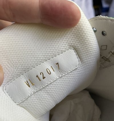 Louis Vuitton Green Denim Monogram Trainer Sneaker