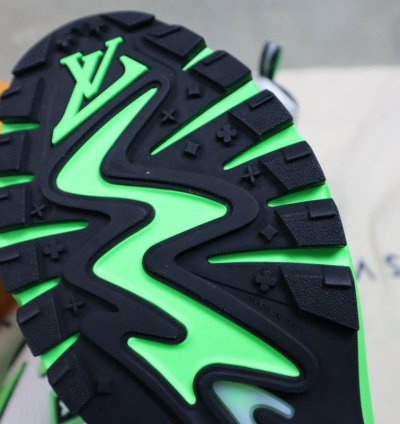 Louis Vuitton Green Tatic Runner Sneaker