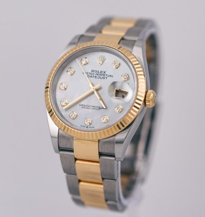 Rolex Datejust 36 2024 Datejust 36 Mother Of Pearl Dial 126233 Unworn