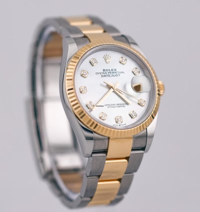 Rolex Datejust 36 2024 Datejust 36 Mother Of Pearl Dial 126233 Unworn