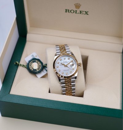 Rolex Datejust 36 2024 New Unworn - Mother Of Pearl Diamond Dial