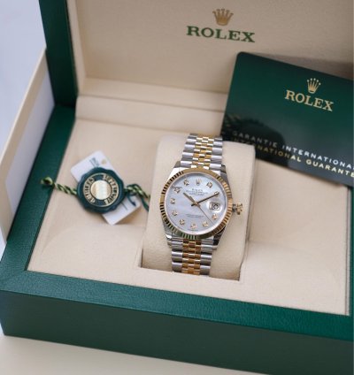 Rolex Datejust 36 2024 New Unworn - Mother Of Pearl Diamond Dial