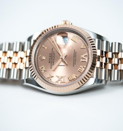 Rolex Datejust 36 2025 Datejust 36 Rose Gold Diamond Dial