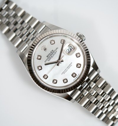 Rolex Datejust 36 2025 Mother Of Pearl Date Just 36