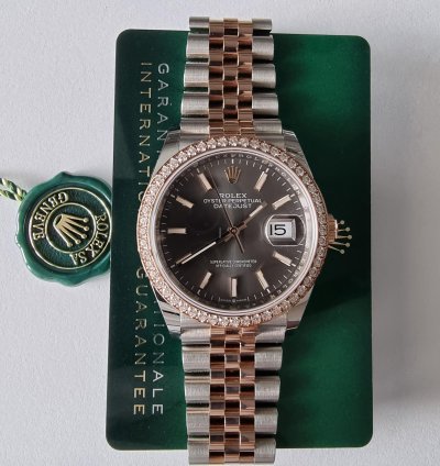 Rolex Datejust 36 36mm Rhodium New