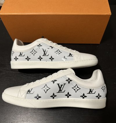 Louis Vuitton Luxembourg Monogram Trainer Sneaker Rare Ds