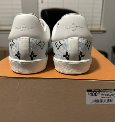 Louis Vuitton Luxembourg Monogram Trainer Sneaker Rare Ds