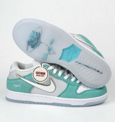 Nike Sb Dunk X April Skateboards Low Pro - Racer Blue Metallic Shoes