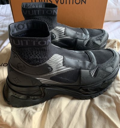 Louis Vuitton Lv Run Away Pulse Sneaker Boot Uk 8 5 Eu 42 5