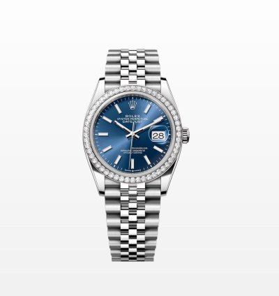 Rolex Datejust 36 Blue Index Jub