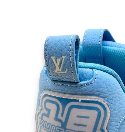 Louis Vuitton Lv Skate Sneaker Luxury Blue Uk8
