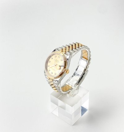 Rolex Datejust 36 Champagne Dial With Diamonds