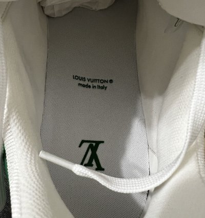 Louis Vuitton Lv Trainer Denim Green