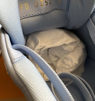 Louis Vuitton Lv Trainer Light Blue White Sneaker