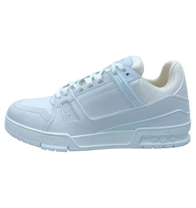 Louis Vuitton Lv Trainer Low White White