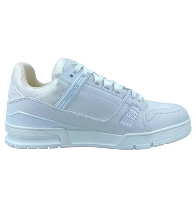 Louis Vuitton Lv Trainer Low White White