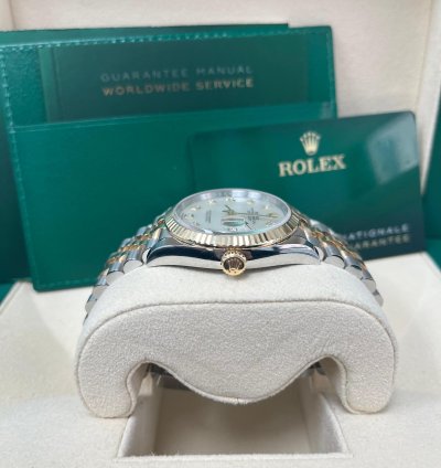 Rolex Datejust 36 Mother Of Pearl Dial Jubilee Two-tone Yellow Gold Datejust 36 Reference 126233