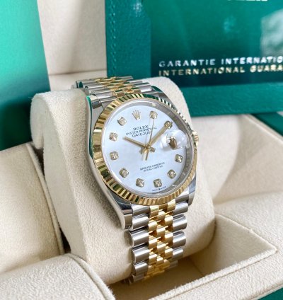 Rolex Datejust 36 Mother Of Pearl Diamond Dial Jubilee 2025