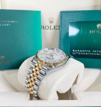 Rolex Datejust 36 Mother Of Pearl Diamond Dial Jubilee 2025