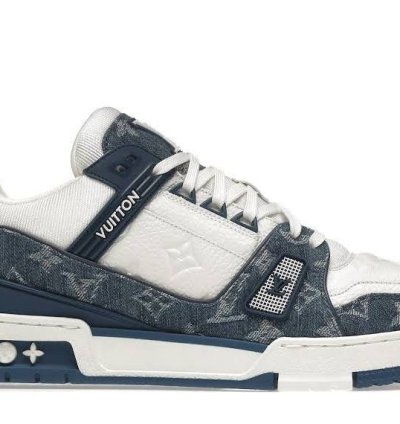 Louis Vuitton Lv Trainer Sneaker Monogram Blue