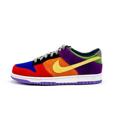 Nike Dunk Low Sp Viotech Crazy Rainbow Red Orange Purple