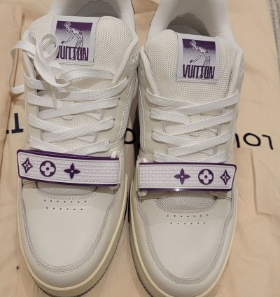 Louis Vuitton Lv Trainer Sneaker Purple