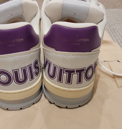 Louis Vuitton Lv Trainer Sneaker Purple