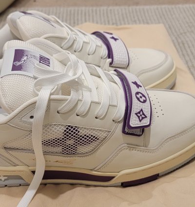 Louis Vuitton Lv Trainer Sneaker Purple