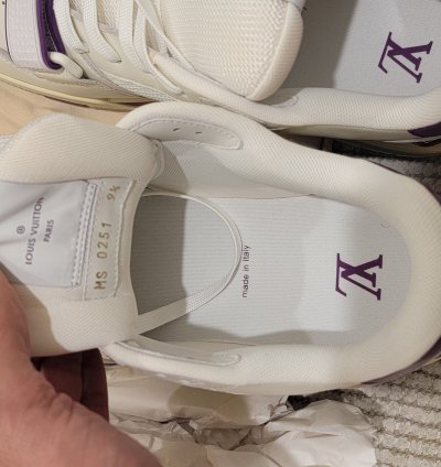 Louis Vuitton Lv Trainer Sneaker Purple