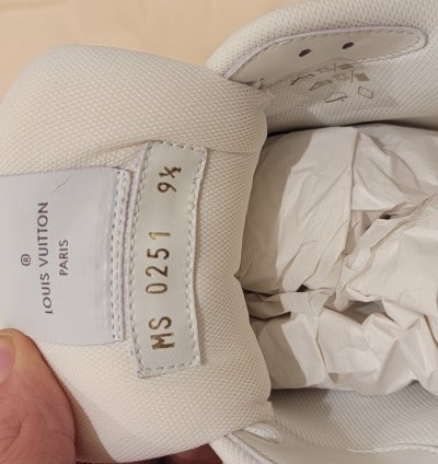 Louis Vuitton Lv Trainer Sneaker Purple