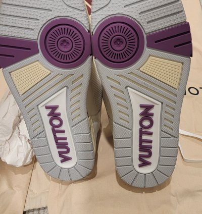 Louis Vuitton Lv Trainer Sneaker Purple