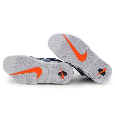 Nike Air More Uptempo 96 Denim White Obsidian Total Orange