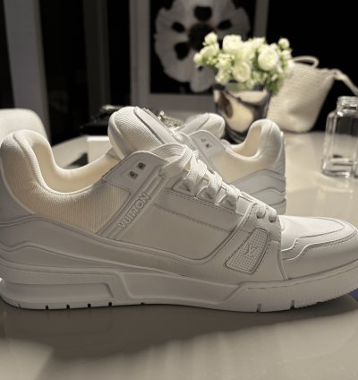 Louis Vuitton Lv Trainer Sneaker White