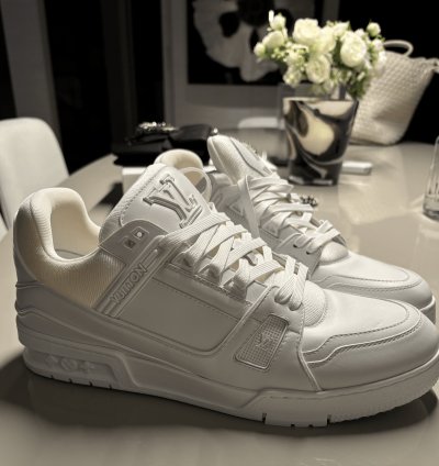 Louis Vuitton Lv Trainer Sneaker White