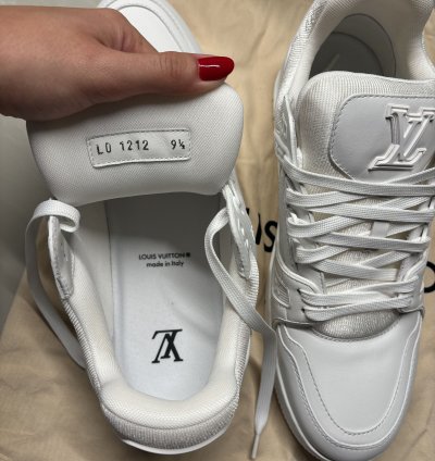 Louis Vuitton Lv Trainer Sneaker White
