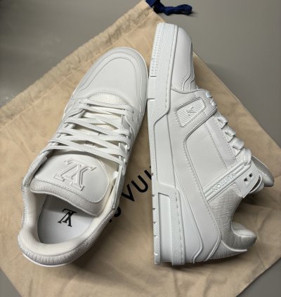 Louis Vuitton Lv Trainer Sneaker White