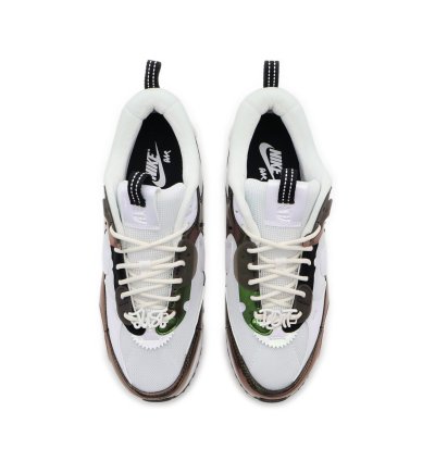 Nike Air Max 90 Futura Just Do It White Black Metallic