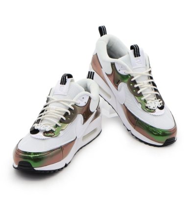 Nike Air Max 90 Futura Just Do It White Black Metallic