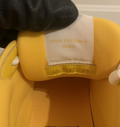 Louis Vuitton Lv Trainer Yellow