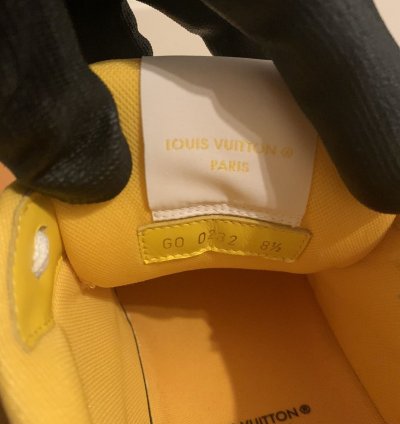 Louis Vuitton Lv Trainer Yellow