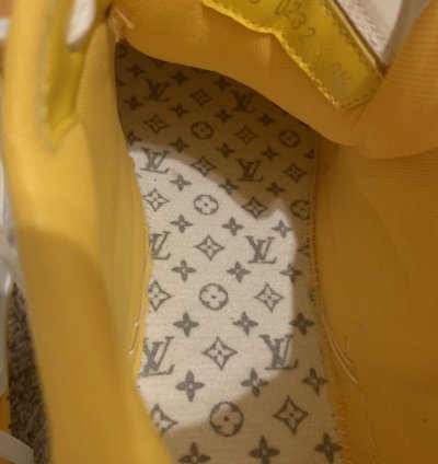 Louis Vuitton Lv Trainer Yellow