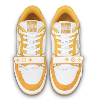 Louis Vuitton Lv Trainer Yellow