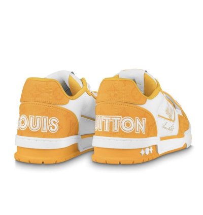 Louis Vuitton Lv Trainer Yellow
