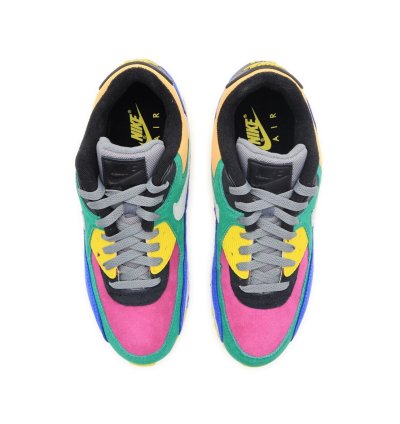 Nike Air Max 90 Viotech Lucid Green Game Royal Purple Yellow